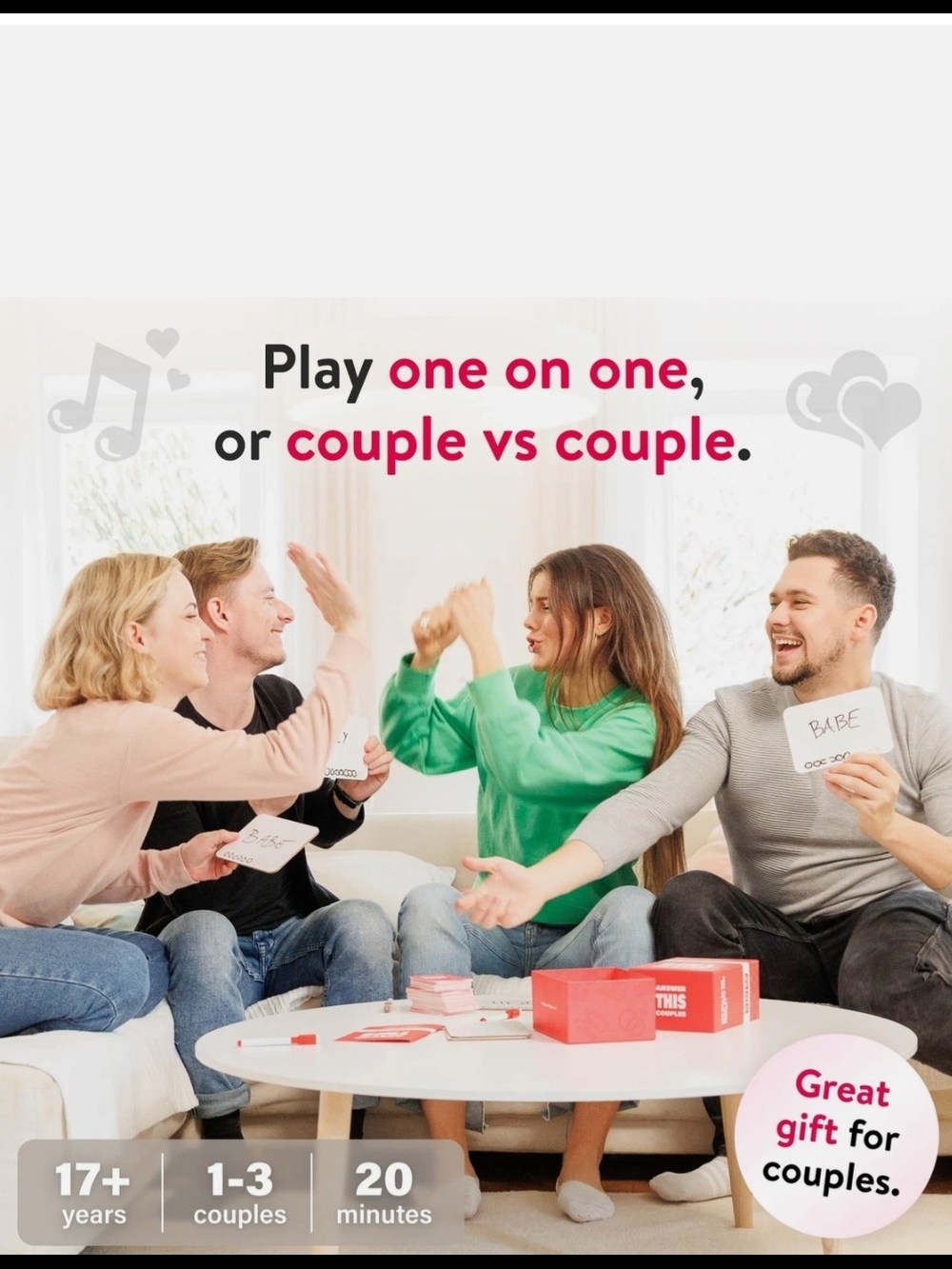 Answer This Couples Party Game NIB #MISC2 - Picture 4 of 9